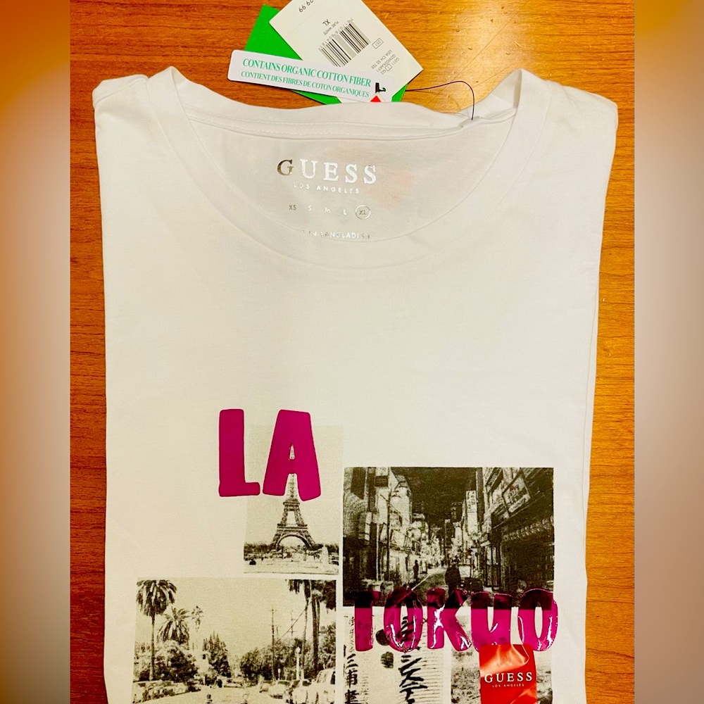 Guess XL white top!